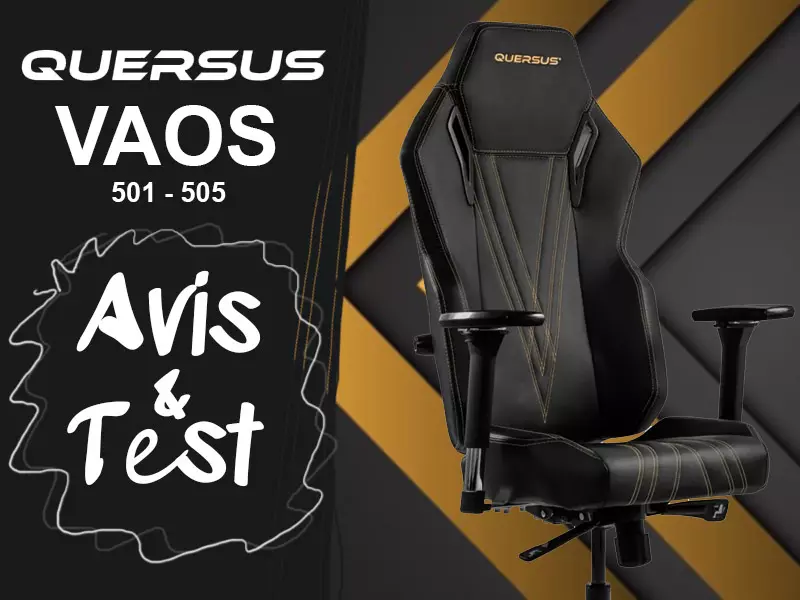 Fauteuil Quersus VAOS 501 – 505 : Avis et Tests